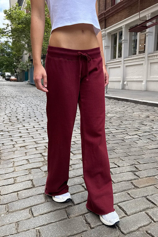 Hilary Yoga Pants - Deep Purple