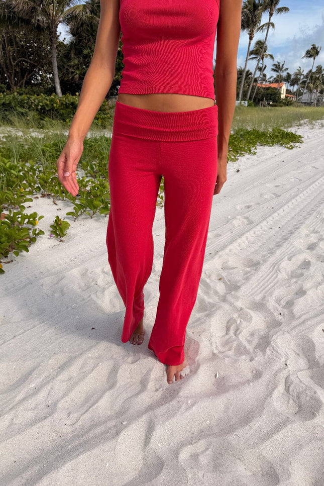 Priscilla Pants - Rosa Coral