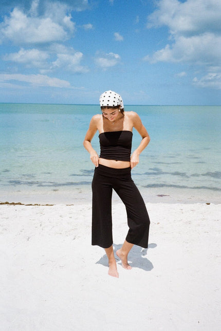 Priscilla Capri Pants - Faded Black