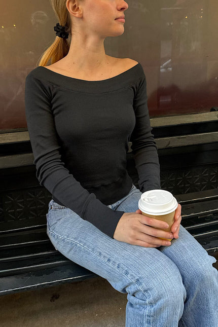 Ginny Top - Navy Blue