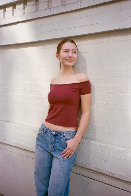 Bonnie Top - Rosa Coral