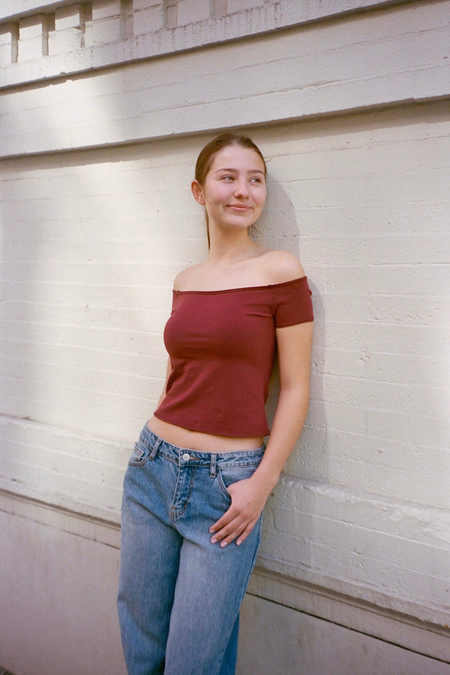 Bonnie Top - Rosa Coral