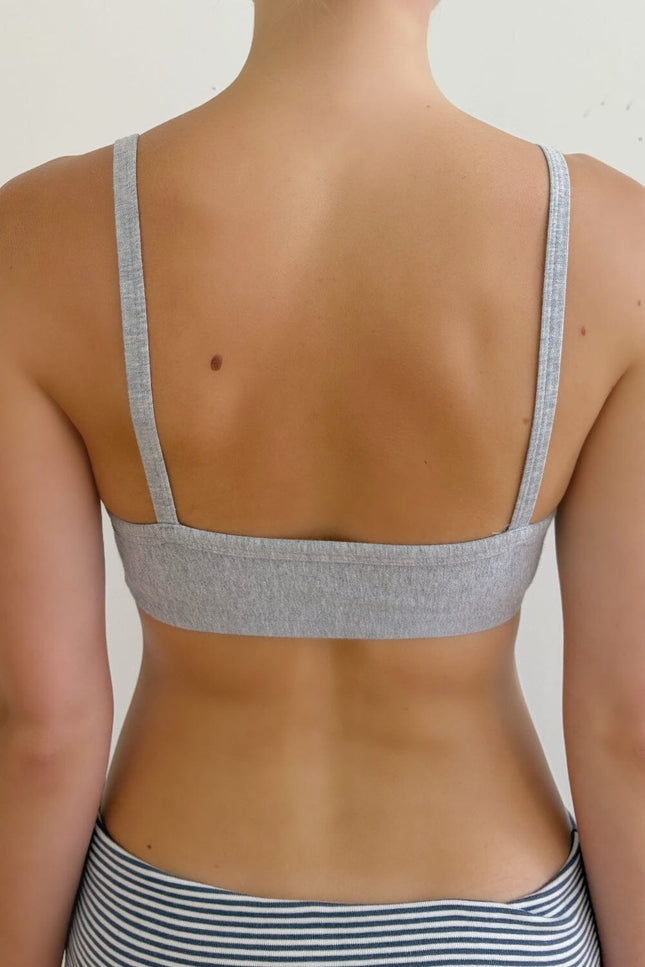 Isla Tank Top - Light Heather Grey