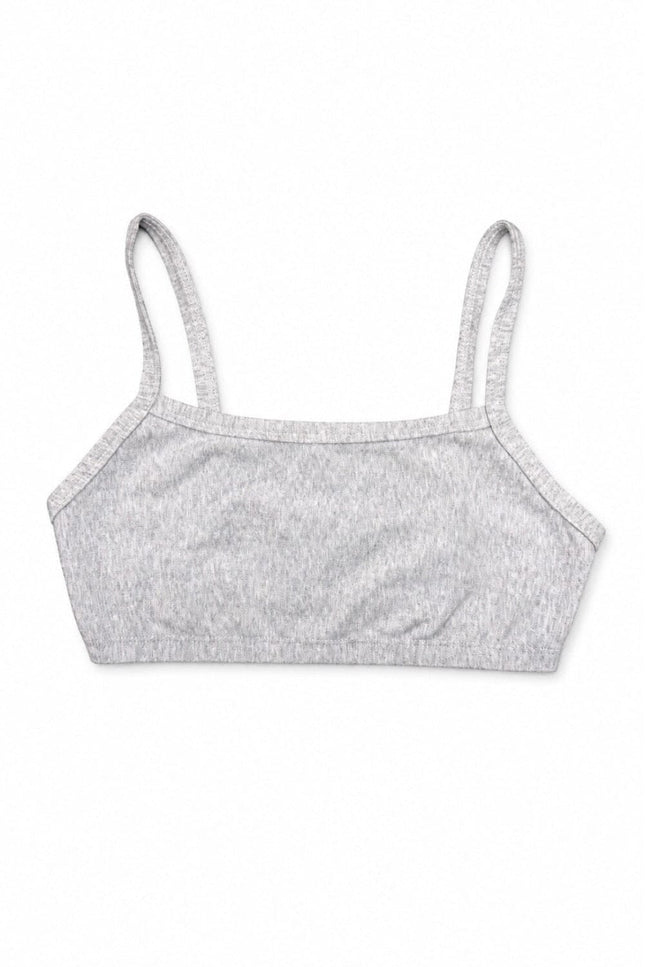 Isla Tank Top - Light Heather Grey