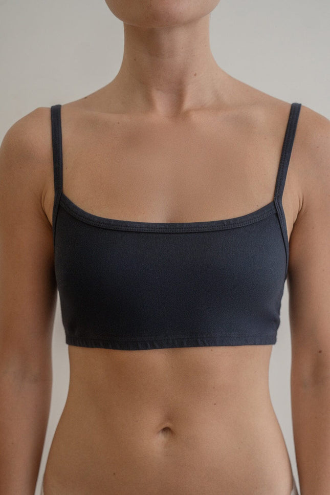 Isla Tank Top - Navy Blue