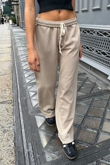 Anastasia Tie Sweatpants - Pastel Pink