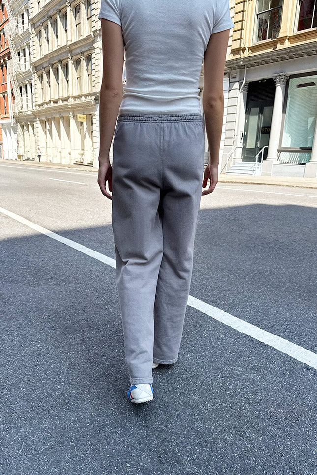 Anastasia Tie Sweatpants - Light Charcoal Grey