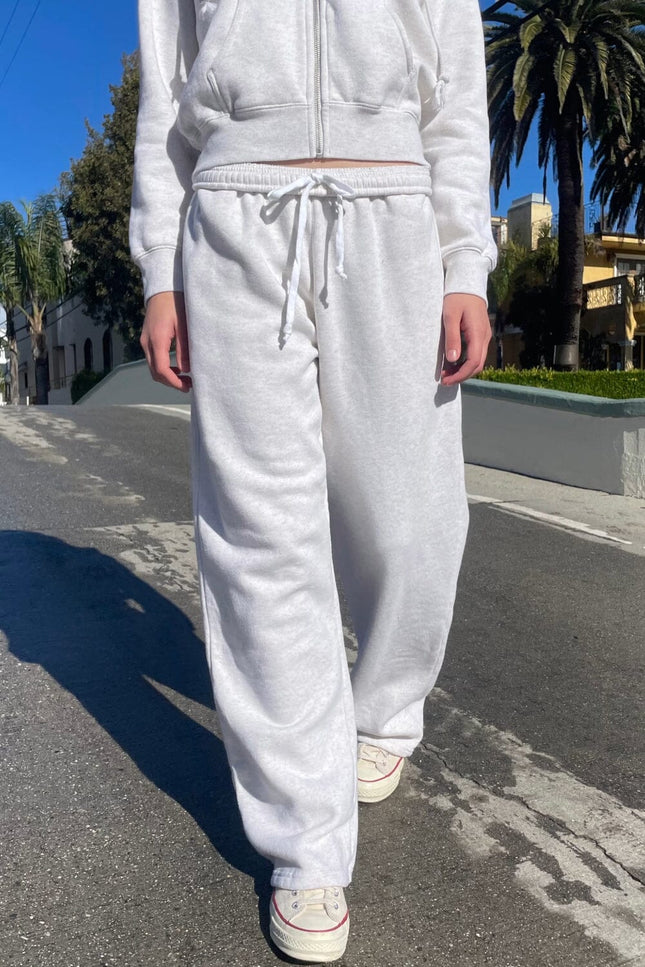 Anastasia Tie Sweatpants - Pastel Pink