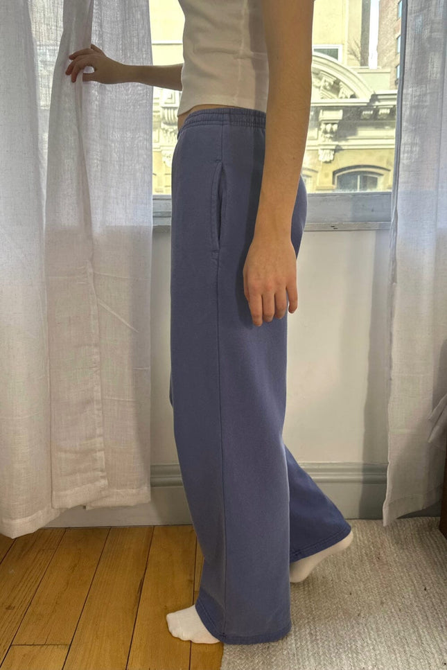 Anastasia Tie Sweatpants - Burgundy