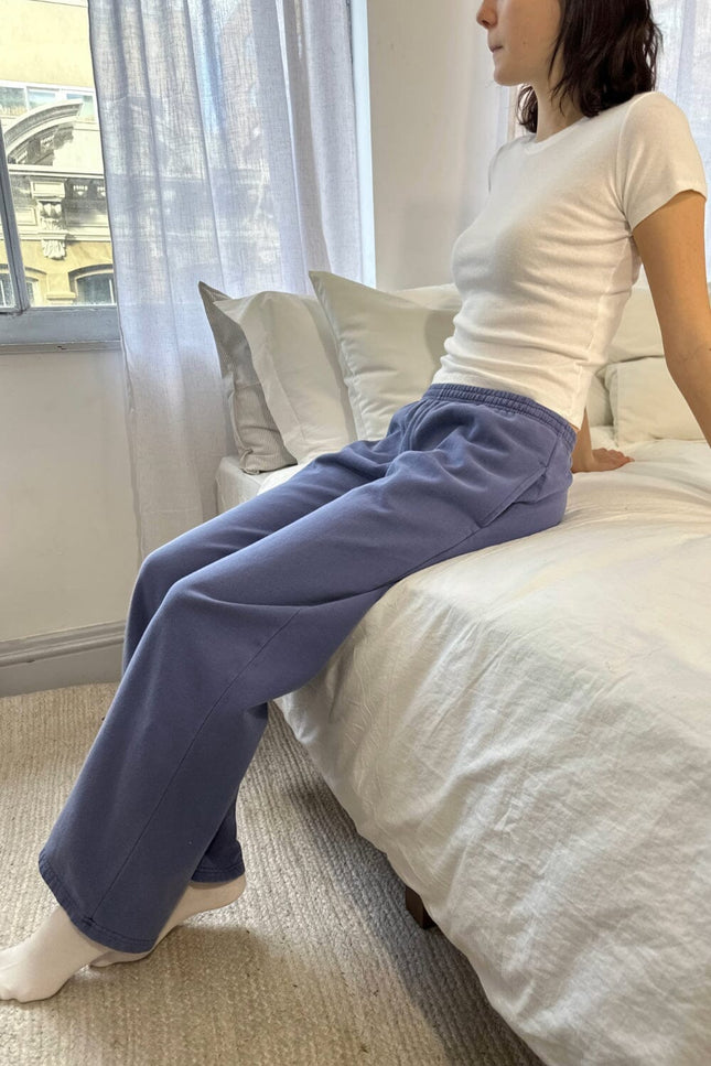 Anastasia Tie Sweatpants - Burgundy