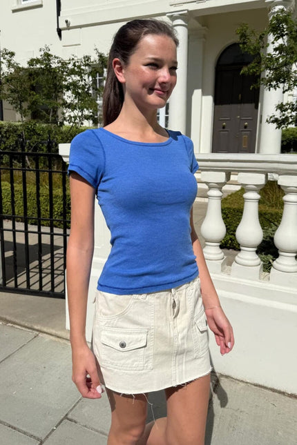 Hailie Top - Cobalt Blue