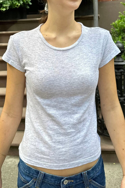 Hailie Basic Top - White
