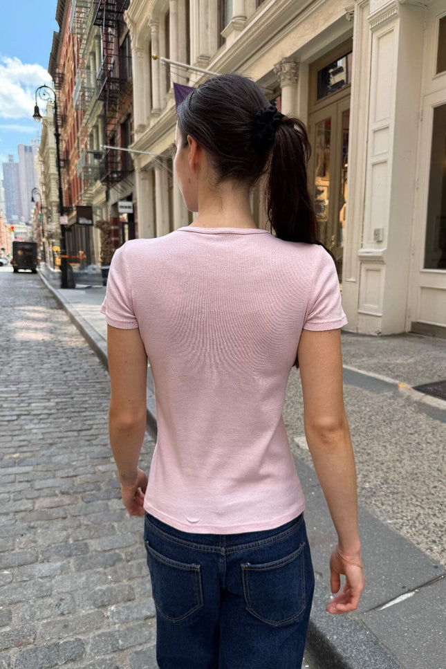Hailie Top - Light Heather Grey