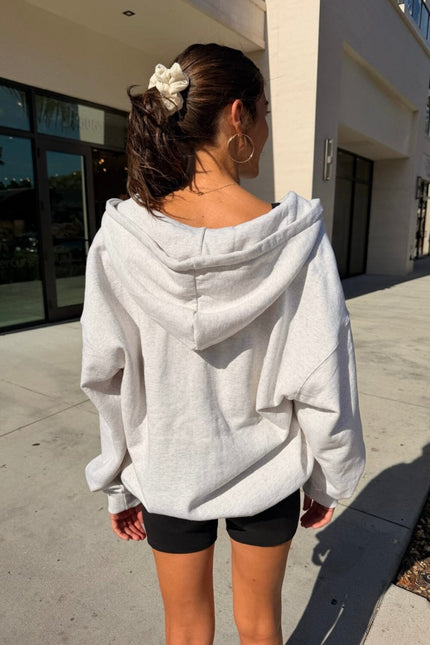 Christy Hoodie - Light Silver
