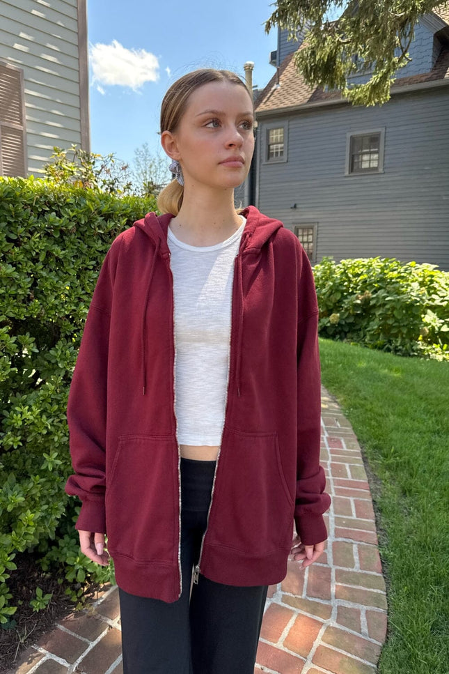 Christy Hoodie - Burgundy