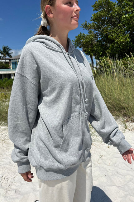 Christy Hoodie - Heather Grey