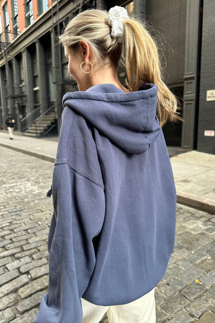 Christy Hoodie - Faded Navy Blue