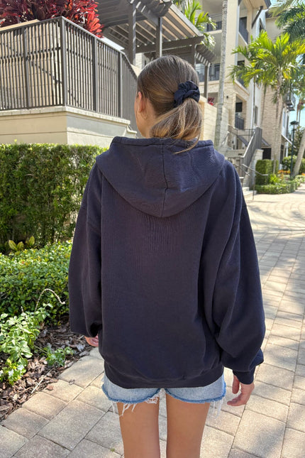 Christy Hoodie - Navy Blue