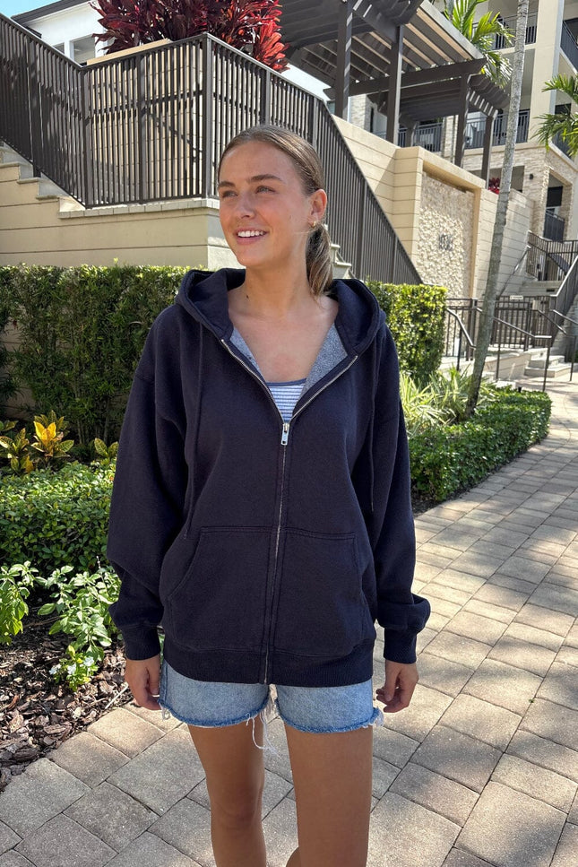 Christy Hoodie - Navy Blue