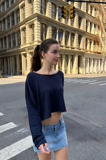 Cameron Cropped Sweater