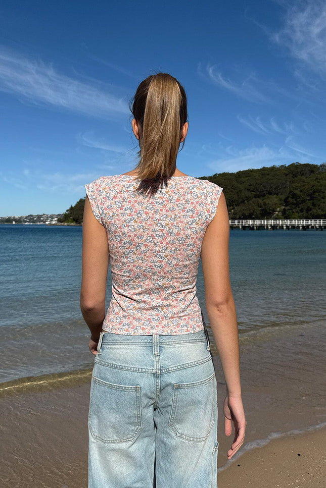 Amara Floral Tank