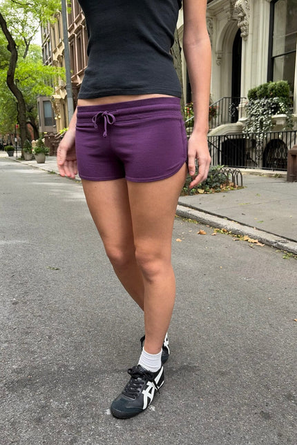 Marcie Sweatshorts - Deep Purple