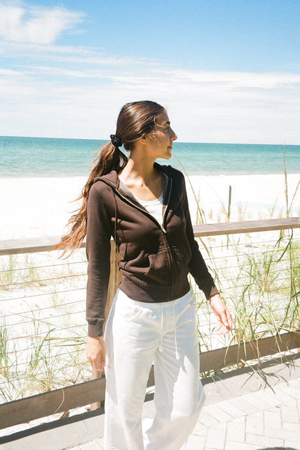 Christy Hoodie - Dark Brown