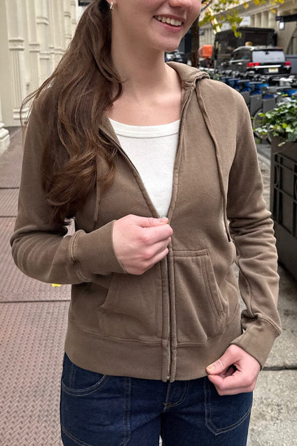 Christy Hoodie - Dark Brown