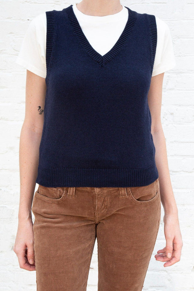 Mia Wool Sweater Vest