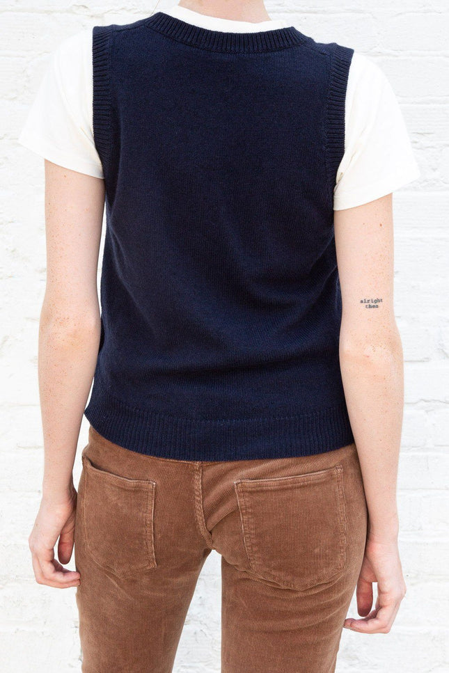 Mia Wool Sweater Vest