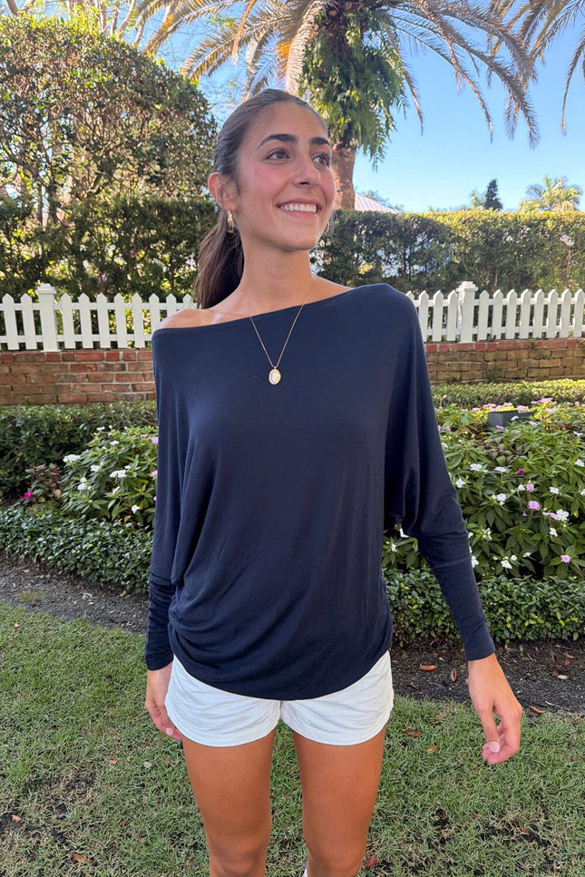 Aina Top - Dark Navy