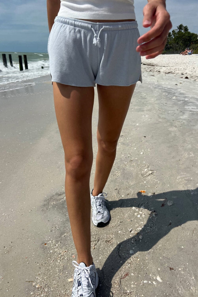 Summer Thermal Shorts - White
