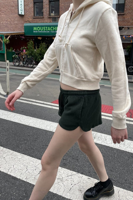 Summer Thermal Shorts - White