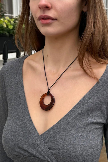 Rope Necklace - Black