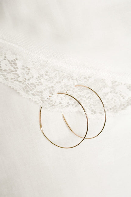 Hoop Earrings - Gold