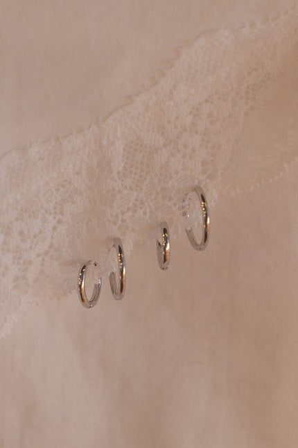Hoops Earrings Set