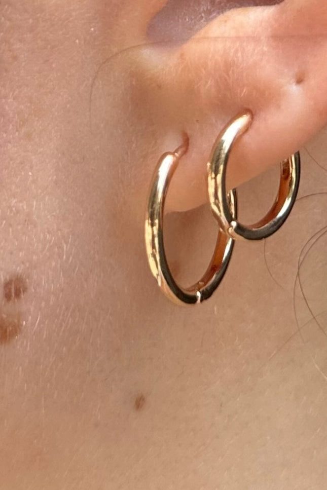 Hoops Earrings Set