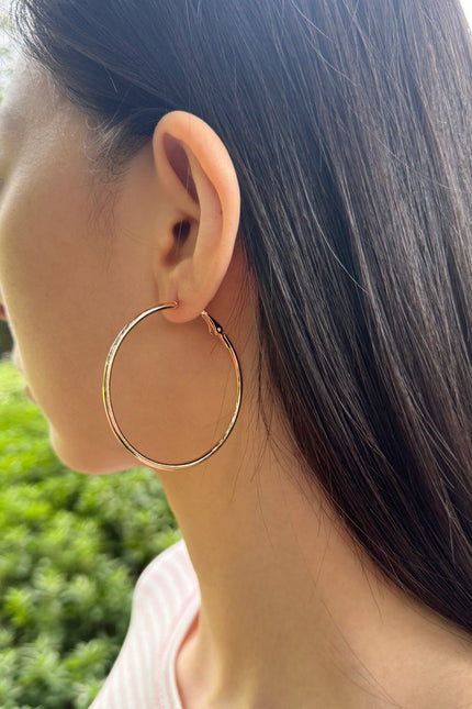 Hoop Earrings - Gold
