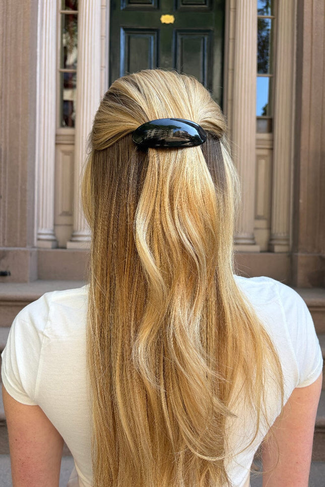 Hair Claw Clip - Navy Blue