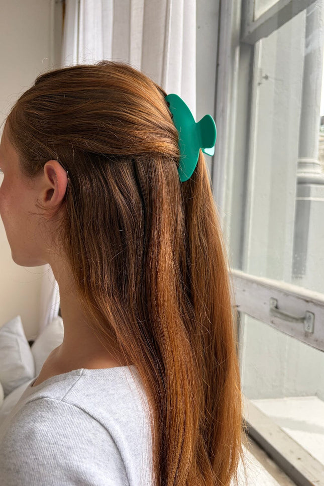 Hair Claw Clip - Seafoam Teal