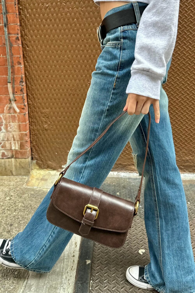 Shoulder Bag - Brown