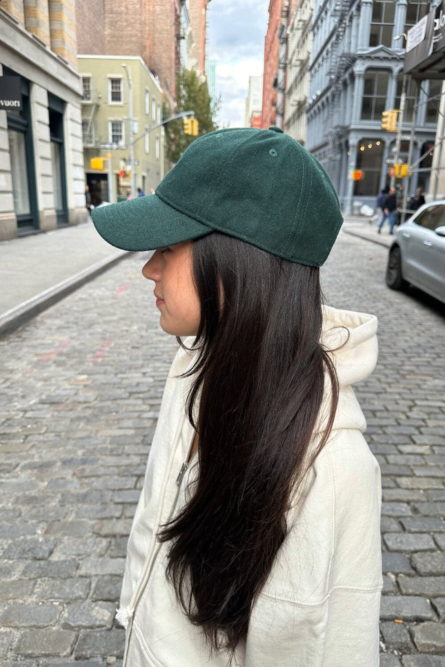 Audrey Cap - Dark Green
