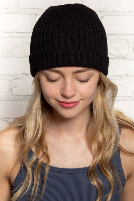 Knit Beanie - Dark Navy