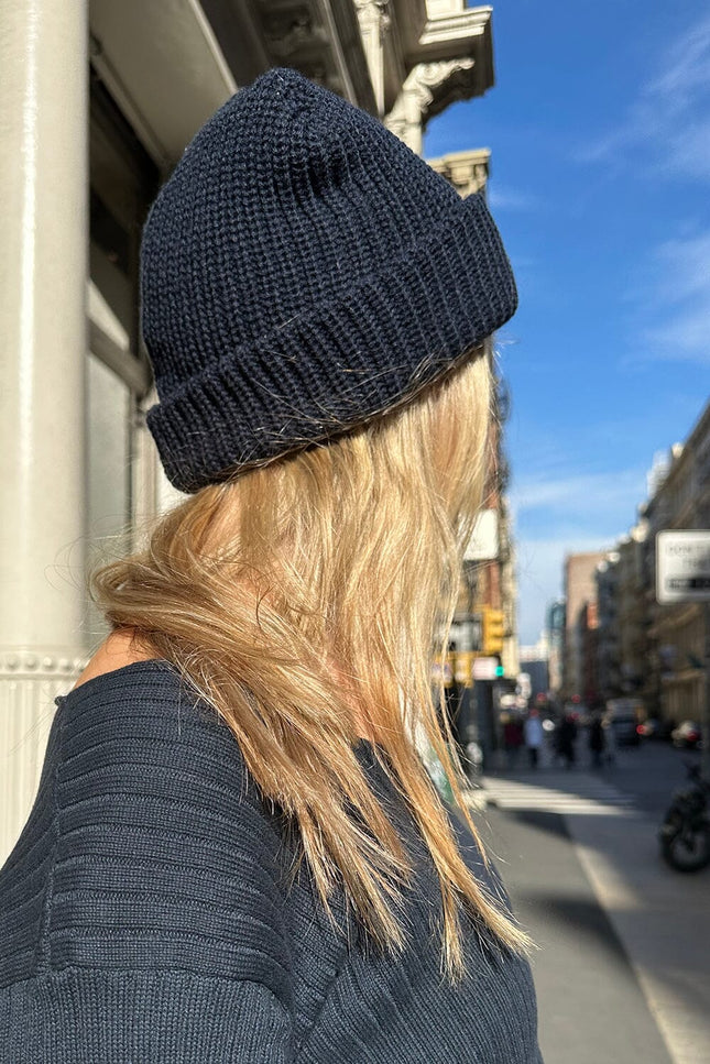 Knit Beanie - Black