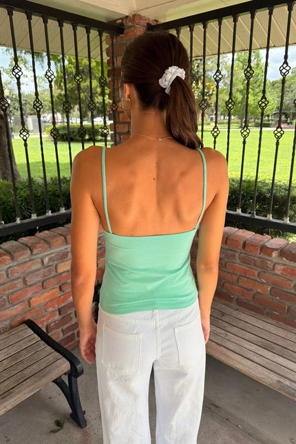 Amara Tank - Seafoam Teal