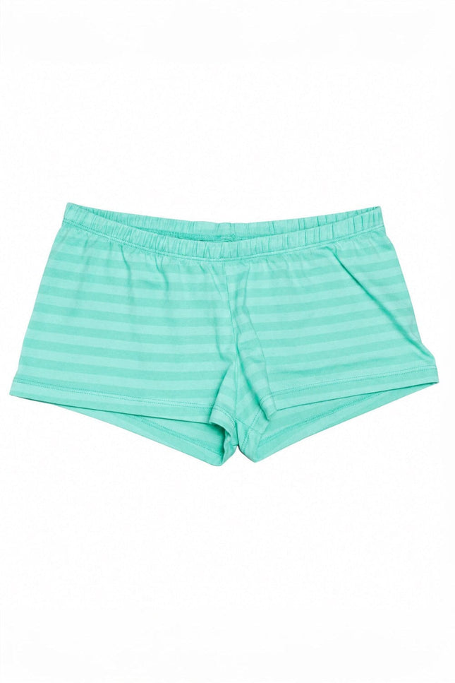 Striped Boxer Underwear - Teal Stripes